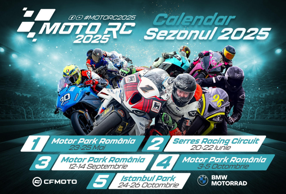 Η MotoRC 2025 στο Αυτοκινητοδρόμιο Σερρών 20 έως 22 Ιουνίου Η MotoRC 2025 στο Αυτοκινητοδρόμιο Σερρών 20 έως 22 Ιουνίου