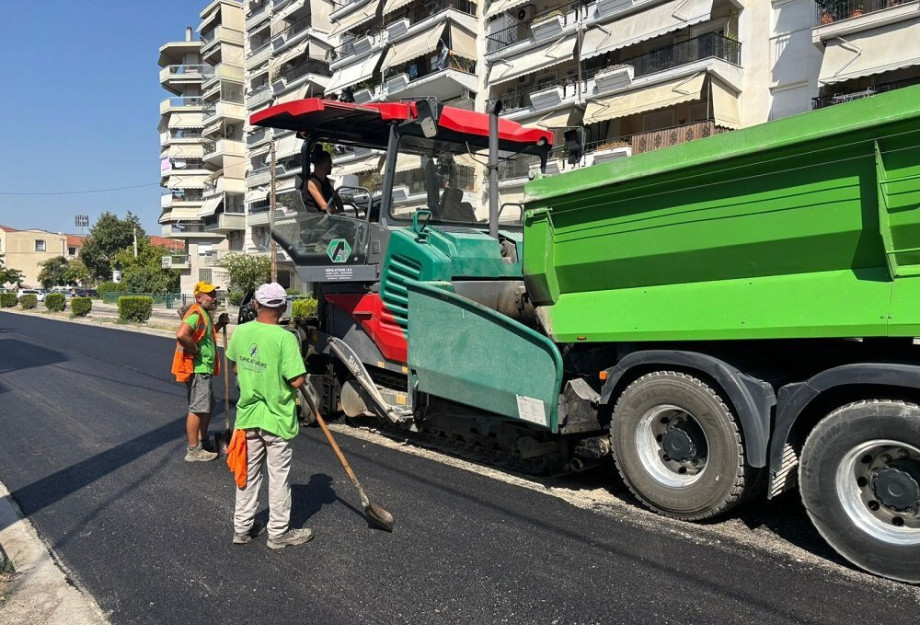 Νέες ασφαλτοστρώσεις στο Δήμο Σερρών Βαρβάρα Μητλιάγκα: «Στόχος οι ασφαλείς και λειτουργικοί δρόμοι»