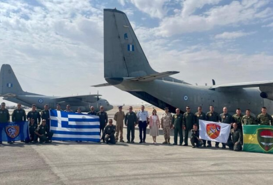 8,5 τόνοι ανθρωπιστική βοήθεια στη Γάζα από την Ελλάδα