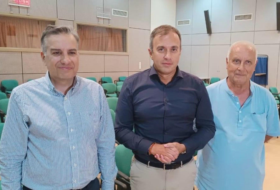Ο Τάσος Χατζηβασιλείου στο Γενικό Νοσοκομείο Σερρών - Θα βρίσκομαι σταθερά στο πλευρό της νέας διοίκησης Ο Τάσος Χατζηβασιλείου στο Γενικό Νοσοκομείο Σερρών - Θα βρίσκομαι σταθερά στο πλευρό της νέας διοίκησης