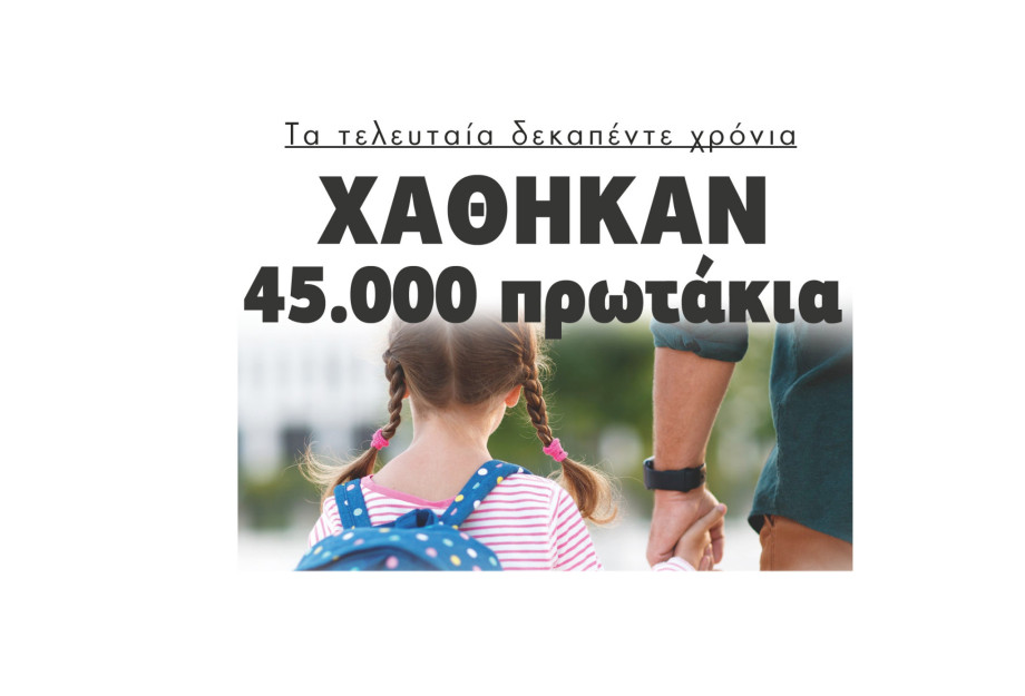 Σέρρες - Δεν θα χτυπήσει το κουδούνι σε 3 Δημοτικά και 13 Νηπιαγωγεία - Χάθηκαν 45.000 πρωτάκια τα τελευταία 15χρόνια Σέρρες - Δεν θα χτυπήσει το κουδούνι σε 3 Δημοτικά και 13 Νηπιαγωγεία - Χάθηκαν 45.000 πρωτάκια τα τελευταία 15χρόνια
