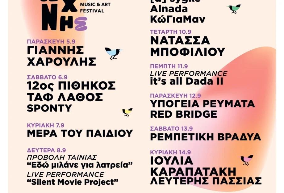 Στην 8η Γιορτή Τέχνης Σερρών Χαρούλης, Μποφίλιου και Υπόγεια Ρεύματα Στην 8η Γιορτή Τέχνης Σερρών Χαρούλης, Μποφίλιου και Υπόγεια Ρεύματα