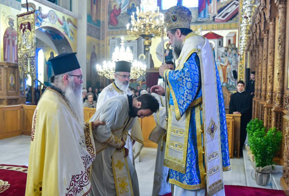 Χειροτονία νέου πρεσβυτέρου στην Εκκλησία των Σερρών