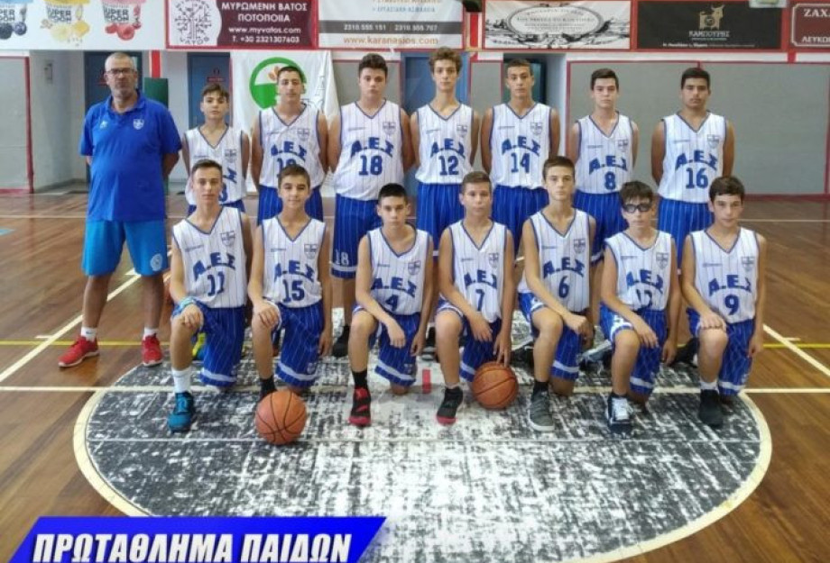 Πρωτάθλημα Παίδων Ε.ΚΑ.Σ.Α.ΜΑ.Θ: Ίκαροι – ΑΕΣ: 82-53 Πρωτάθλημα Παίδων Ε.ΚΑ.Σ.Α.ΜΑ.Θ: Ίκαροι – ΑΕΣ: 82-53
