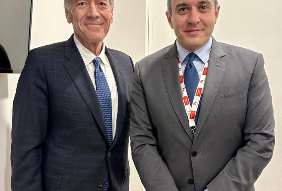 Συνάντηση Χατζηβασιλείου με τον πρώην ΥΠΕΞ των ΗΠΑ Μάικ Πομπέο