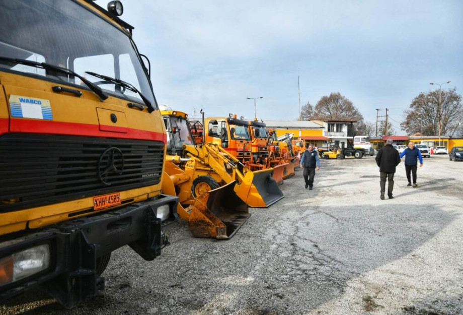 Από την ΠΕ Σερρών εκχιονιστικό μηχάνημα για το Λαϊλιά