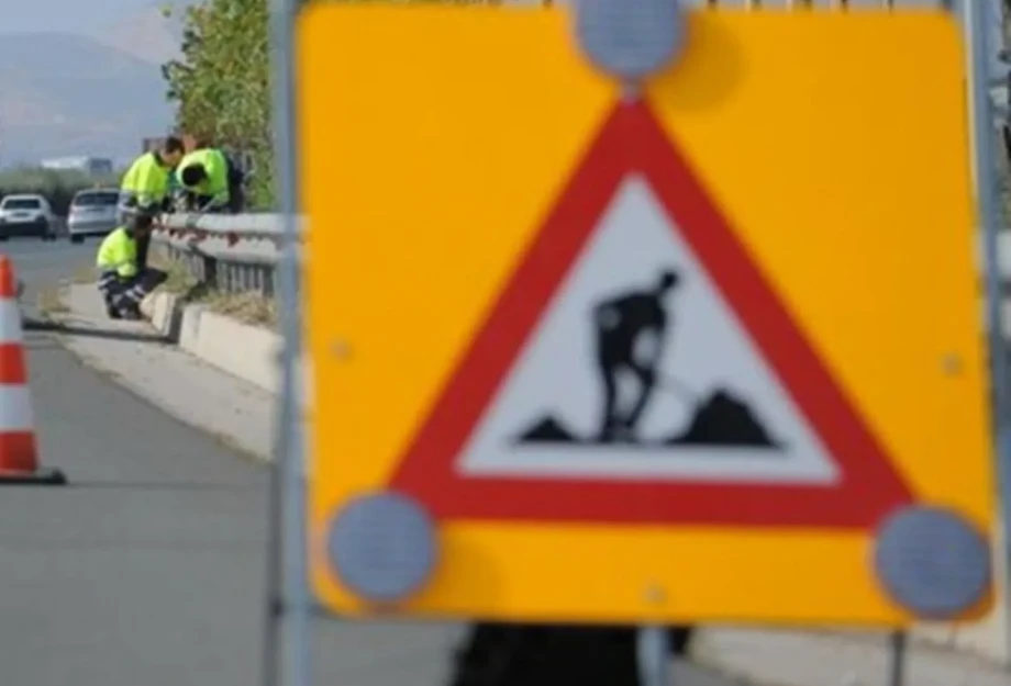 Ασφαλτικές εργασίες στην Εθνική Οδό Θεσσαλονίκης – Σερρών