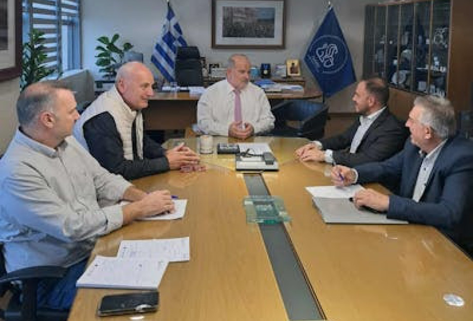 Συνάντηση της Διοίκησης της ΓΣΕΒΕΕ & του ΙΜΕ ΓΣΕΒΕΕ με την ΟΕΒΕ Δράμας