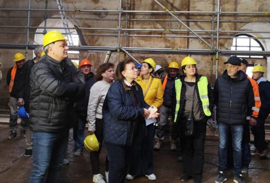 Από τη Λίνα Μενδώνη αυτοψία σε έργα πολιτισμού στο Διδυμότειχο και σε δομές υφαντικής σε Σουφλί και Σοφικό