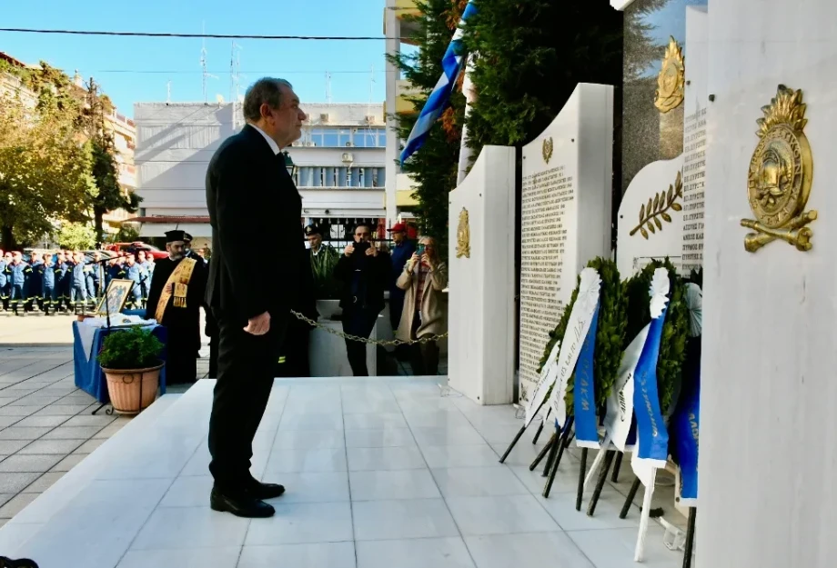 ΠΕΔΚΜ- Η Τοπική Αυτοδιοίκηση τίμησε την Ημέρα Μνήμης Πεσόντων Πυροσβεστών