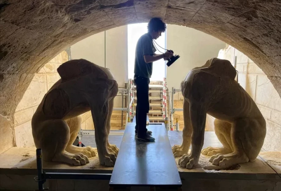 Τύμβος Καστά - Αμφίπολη 660.000 ευρώ για την ανάδειξη της πολυχρωμίας του ταφικού μνημείου