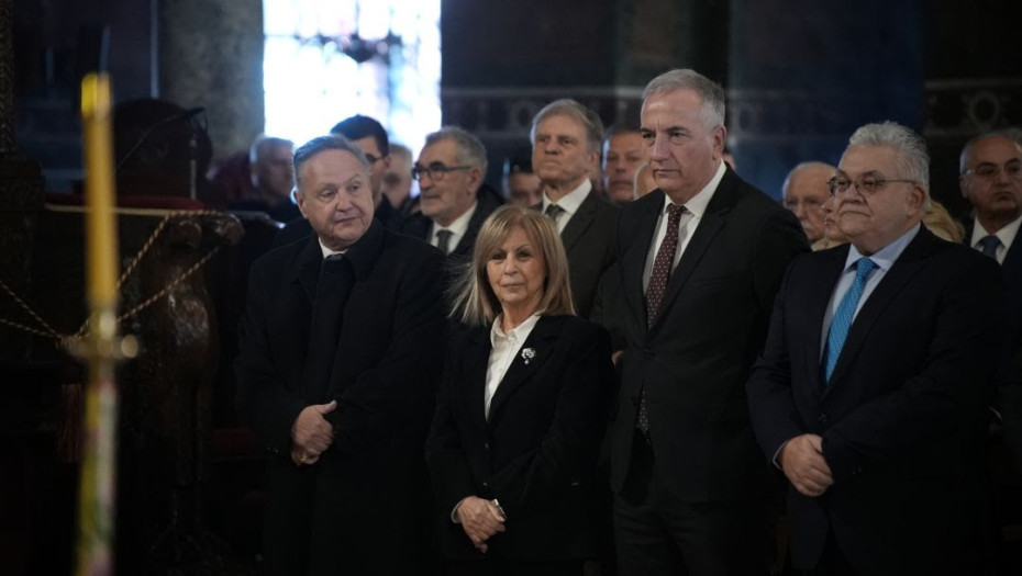 Η Περιφερειάρχης Κεντρικής Μακεδονίας Αθηνά Αηδονά στη Δοξολογία της Πρωτοχρονιάς στη Θεσσαλονίκη