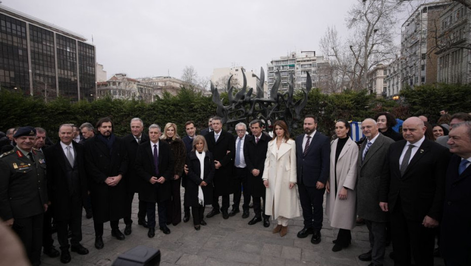 Η Περιφερειάρχης Κεντρικής Μακεδονίας Αθηνά Αηδονά στις εκδηλώσεις για την Εθνική Ημέρα Μνήμης των Ελλήνων Εβραίων Μαρτύρων και Ηρώων του Ολοκαυτώματος