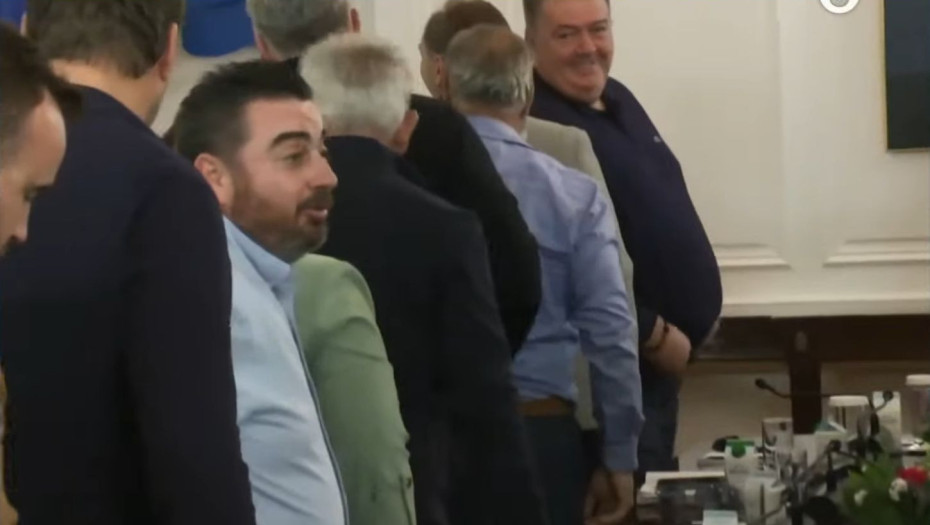 Σέρρες - Διαμαντόπουλος και Παναγής από το μπλόκο των Κερδυλλίων στην συνάντηση με τον Πρωθυπουργό