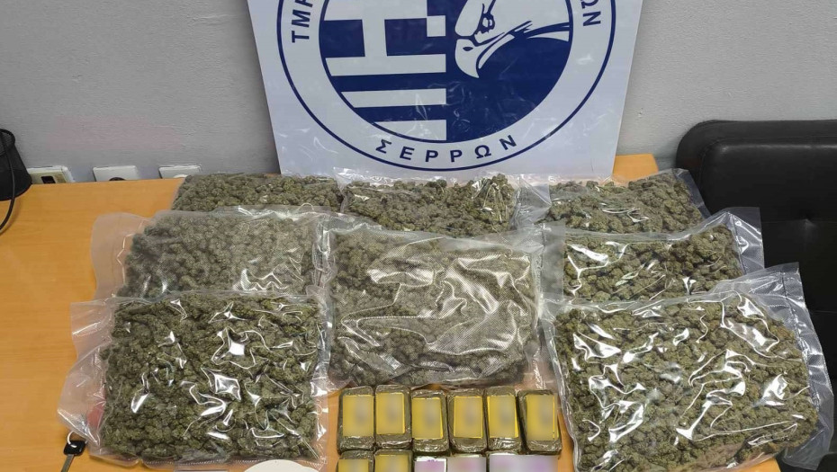 Σέρρες: Συνελήφθη ένα άτομο για παράβαση της νομοθεσίας για τα  ναρκωτικά