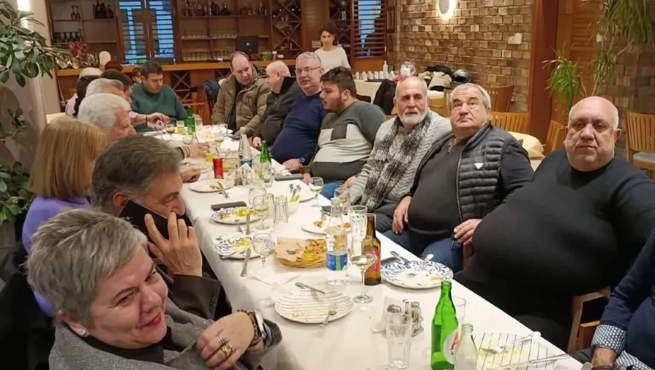 Βισαλτία - Ο Αθανάσιος Μασλαρινός γιόρτασε με φίλους και συγγενείς