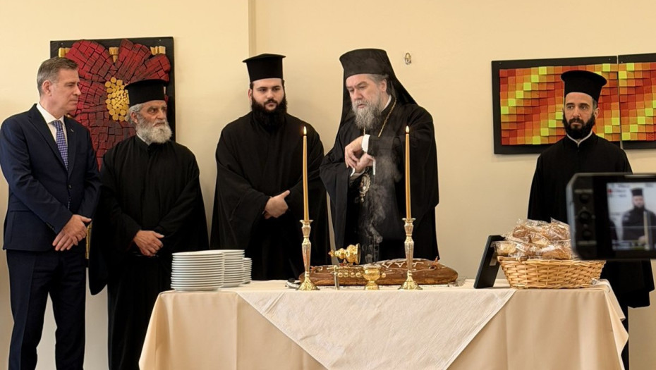 Ευλόγησις της αγιοβασιλειόπιτας στο ΔΙ.ΠΑ.Ε. Σερρών