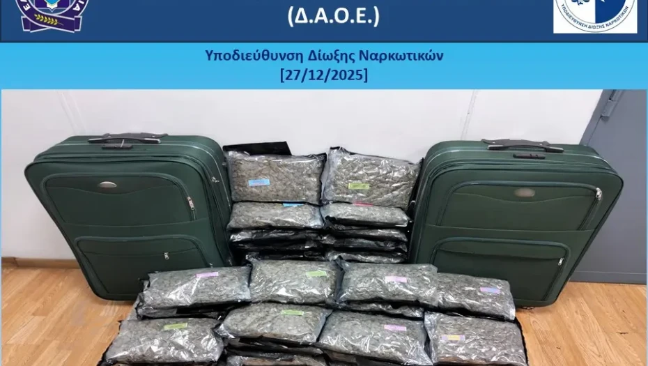 Εξαγωγή κάνναβης στο Ηνωμένο Βασίλειο αεροπορικά- Σύλληψη 29χρονης μέλος διεθνούς εγκληματικής ομάδας