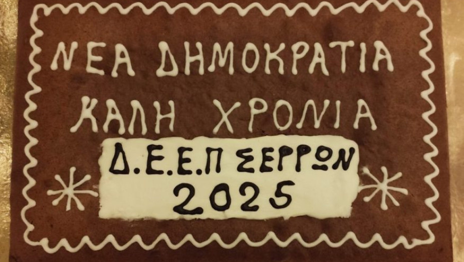 Για την κοπή της βασιλόπιτας της ΔΕΕΠ (πρωην ΝΟΔΕ) οι Σερραίοι Νεοδημοκράτες γέμισαν το ξενοδοχείο «Φίλιππος Ξενία»
