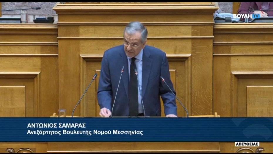 Αντώνης Σαμαράς Η ΝΔ μεταλλάχθηκε σε ασπόνδυλο κόμμα, έχει φθαρεί σε όλα τα επίπεδα - Τι είπε για ΟΠΕΚΕΠΕ, Τέμπη