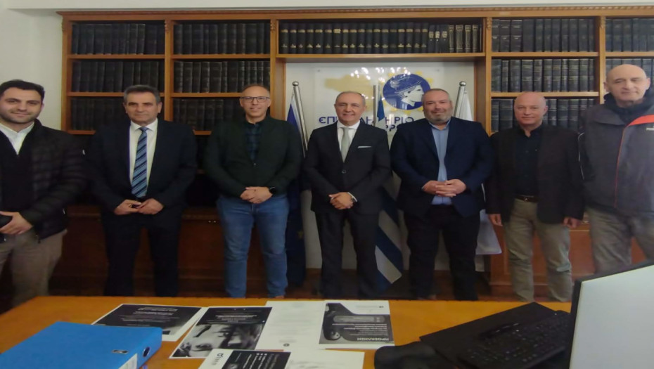 Στο επιμελητήριο Σερρών ο υποψήφιος Περιφερειάρχης Κεντρικής Μακεδονίας Θεόδωρος Καράογλου