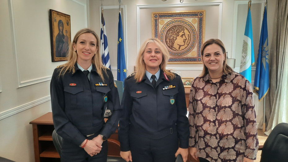 Η Γενική Περιφερειακή Αστυνομική Διευθύντρια Κεντρικής Μακεδονίας: Εθιμοτυπική επίσκεψη στη Δήμαρχο Σερρών