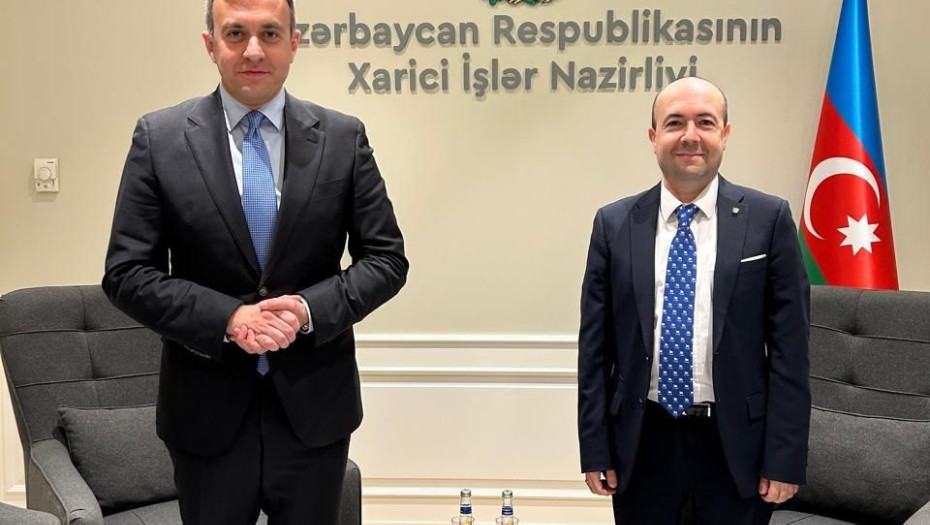 Ο Τάσος Χατζηβασιλείου στο Αζερμπαϊτζάν στο πλαίσιο του 13ου Παγκόσμιου Φόρουμ του Μπακού