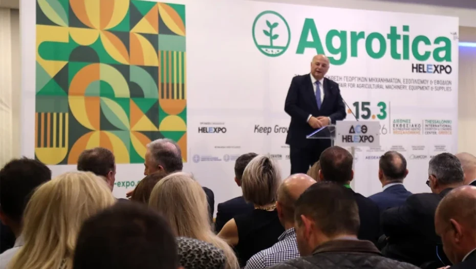 O Κώστας Τσιάρας στα εγκαίνια της Agrotica 2026