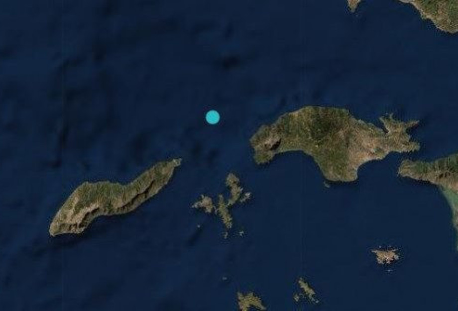 Σεισμός 4 Ρίχτερ ανάμεσα σε Σάμο και Ικαρία Σεισμός 4 Ρίχτερ ανάμεσα σε Σάμο και Ικαρία