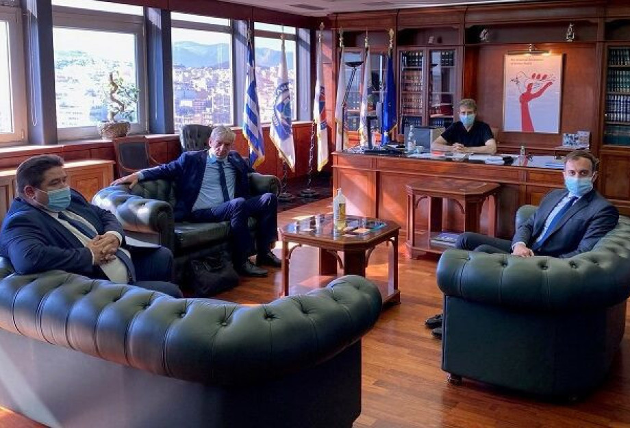 Χατζηβασιλείου και Κουτσάκης: Eπισκέφτηκαν τον Μιχάλη Χρυσοχοΐδη Συζήτησαν για την ασφάλεια στην περιοχή της Ηράκλειας Χατζηβασιλείου και Κουτσάκης: Eπισκέφτηκαν τον Μιχάλη Χρυσοχοΐδη Συζήτησαν για την ασφάλεια στην περιοχή της Ηράκλειας