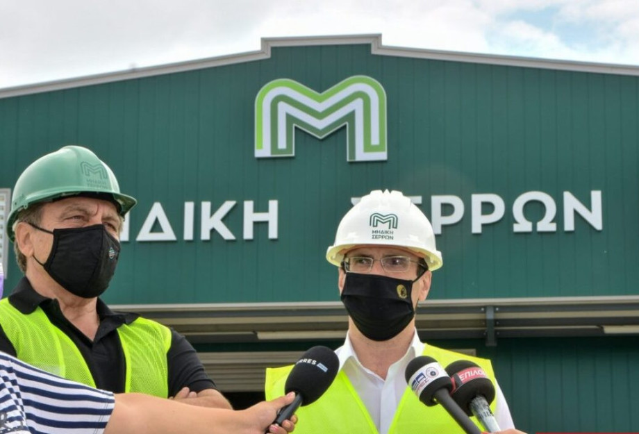 Τις εγκαταστάσεις της «Μηδικής» επισκέφτηκε ο Αλέξανδρος Χρυσάφης Τις εγκαταστάσεις της «Μηδικής» επισκέφτηκε ο Αλέξανδρος Χρυσάφης