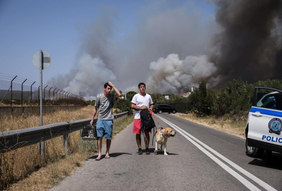 Φωτιά Βαρυπόμπη – Συγκινούν οι προσπάθειες πυροσβεστών και κατοίκουν να σώσουν ζωάκια της περιοχής Φωτιά Βαρυπόμπη – Συγκινούν οι προσπάθειες πυροσβεστών και κατοίκουν να σώσουν ζωάκια της περιοχής