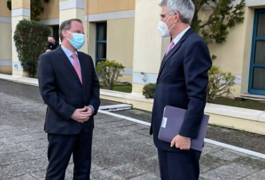 Συνάντηση Καραμανλή – Geoffrey Pyatt: Στόχος η αξιοποίηση και η ανάδειξη της Αλεξανδρούπολης