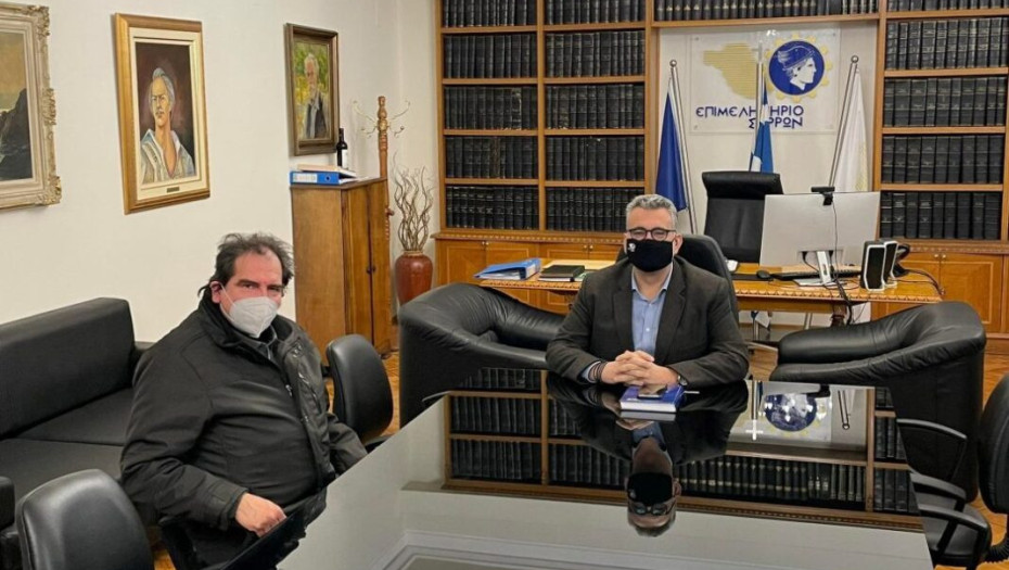 Συνάντηση Μαλλιαρά με τον Διευθυντή του Δημόσιου ΙΕΚ Ν.Ζίχνης