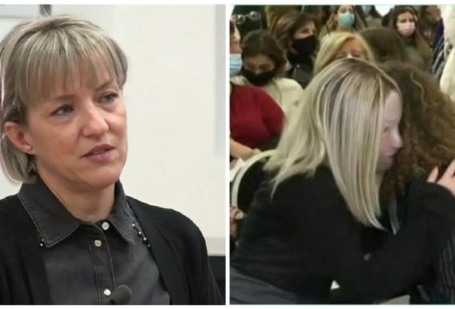 Η σπαρακτική στιγμή που η μητέρα της Γαρυφαλλιάς, αγκαλιάζει την Ιωάννα Παλιοσπύρου Η σπαρακτική στιγμή που η μητέρα της Γαρυφαλλιάς, αγκαλιάζει την Ιωάννα Παλιοσπύρου