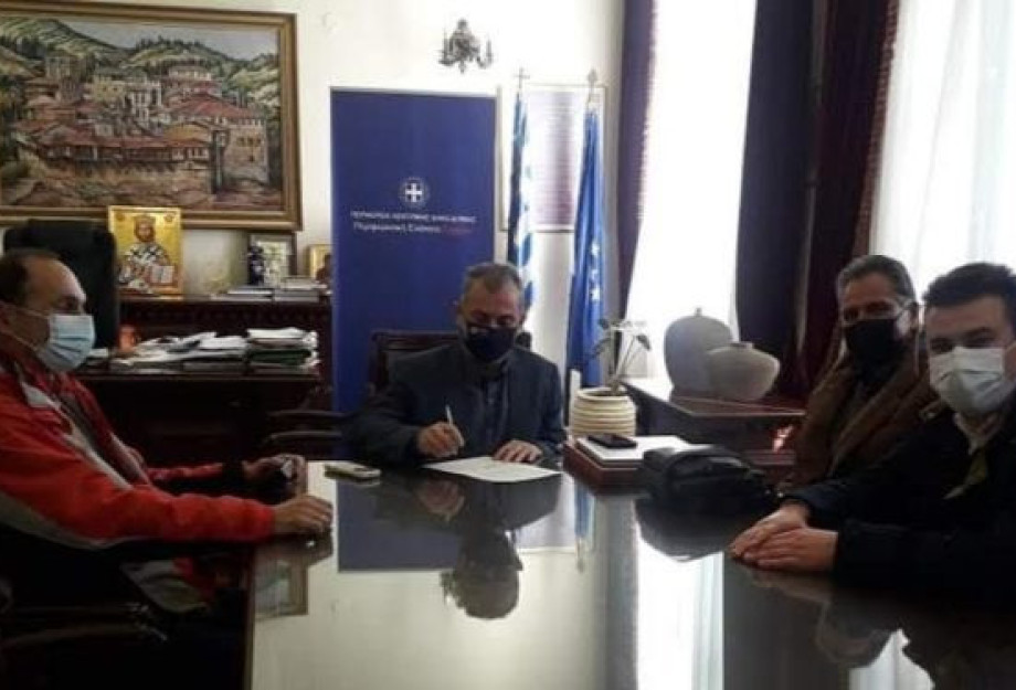 Υπεγράφη σύμβαση για την εκτέλεση του έργου: Αποκατάσταση του τεχνικού στην είσοδο του οικισμού Αγίας Ελένης Υπεγράφη σύμβαση για την εκτέλεση του έργου: Αποκατάσταση του τεχνικού στην είσοδο του οικισμού Αγίας Ελένης