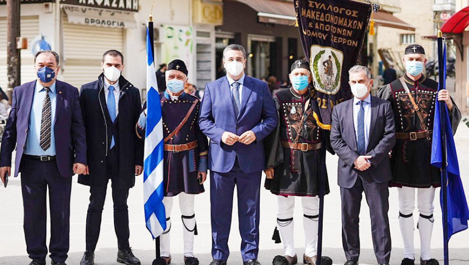 Έδωσε το παρών ο Τζιτζικώστας στις εκδηλώσεις για την επέτειο της απελευθέρωσης της Νιγρίτας Σερρών