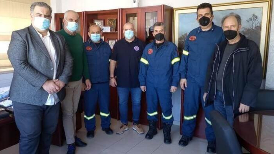 Τον Δήμο Βισαλτίας επισκέφθηκε ο νέος Διοικητής Πυροσβεστικών Υπηρεσιών Ν. Σερρών