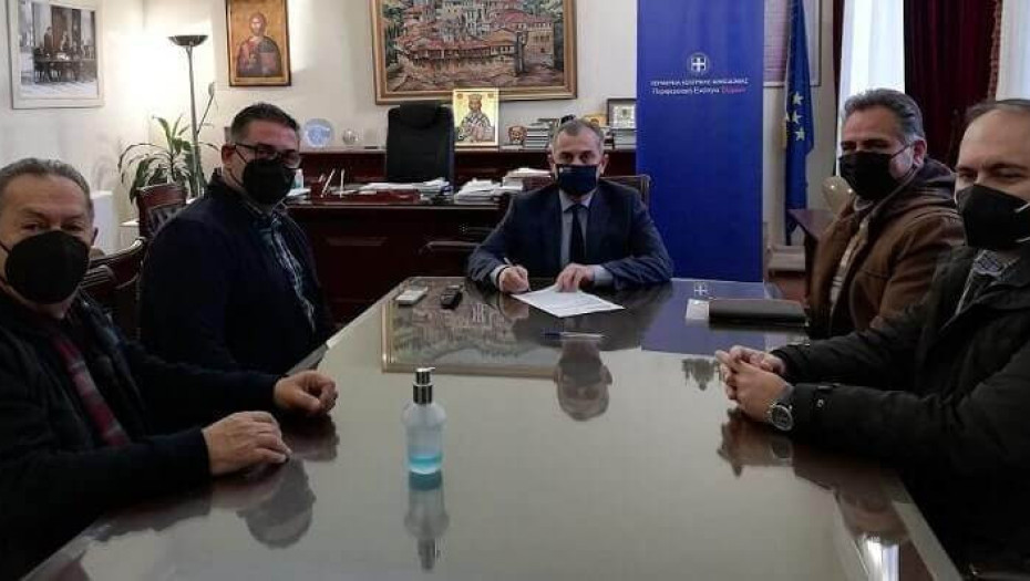 Υπεγράφη η σύμβαση για την εκτέλεση του έργου:  Αποκατάσταση ζημιών από θεομηνίες του Δήμου Βισαλτίας