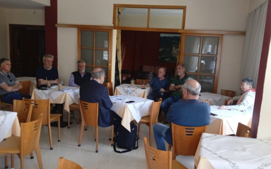 Συνάντηση Στρατούλη και κλιμακίου της Ενωτικής Πρωτοβουλίας ΜέΡΑ25