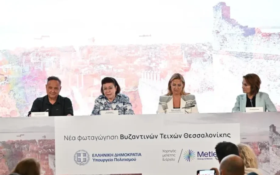 Φωτίζονται τα Τείχη για την ανάδειξη της Βυζαντινής Θεσσαλονίκης