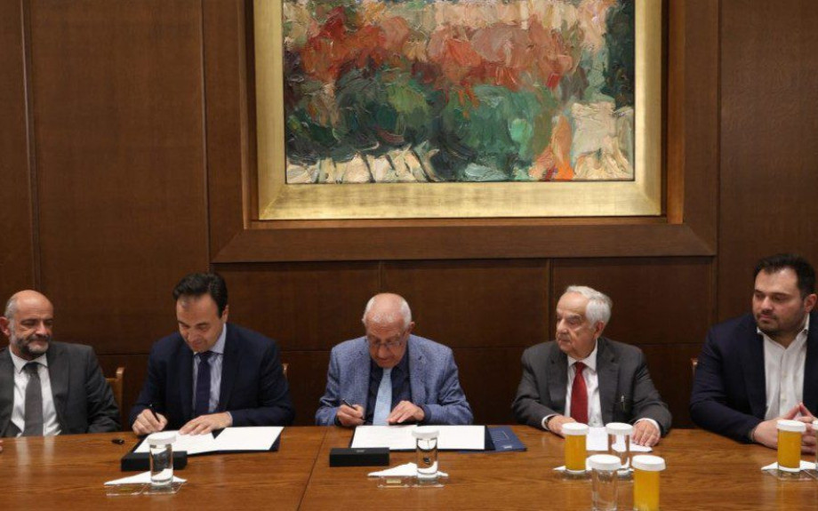 Μνημόνιο συνεργασίας του Προέδρου της Βουλής με τον Υπουργό Ψηφιακής Διακυβέρνησης για τον ψηφιακό μετασχηματισμό του Κοινοβουλίου
