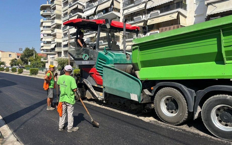 Νέες ασφαλτοστρώσεις στο Δήμο Σερρών Βαρβάρα Μητλιάγκα: «Στόχος οι ασφαλείς και λειτουργικοί δρόμοι»