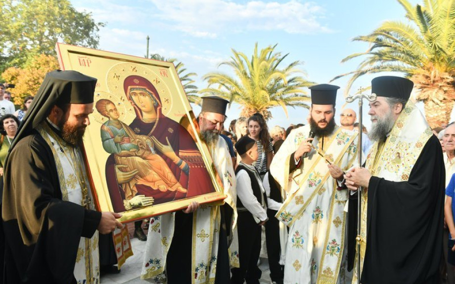 Σερρών Θεολόγος-Από το πάναγνο και εκφραστικό θεομητορικό βλέμμα, αντλούμε ευλογία, αντοχές, έμπνευση και ελπίδα