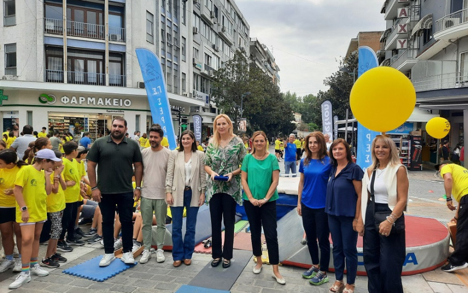 «Αθλόραμα Στίβου»-Το κέντρο των Σερρών «πλημμύρισε» από ενέργεια και χαμόγελα