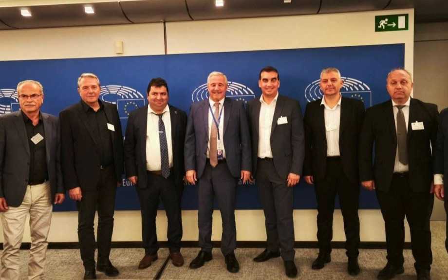 Ο ΔΗΜΑΡΧΟΣ ΣΙΝΤΙΚΗΣ ΣΤΙΣ ΒΡΥΞΕΛΛΕΣ ΓΙΑ ΤΗΝ ΠΟΛΙΤΙΚΗ ΠΡΟΣΤΑΣΙΑ