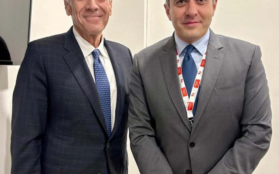 Συνάντηση Χατζηβασιλείου με τον πρώην ΥΠΕΞ των ΗΠΑ Μάικ Πομπέο