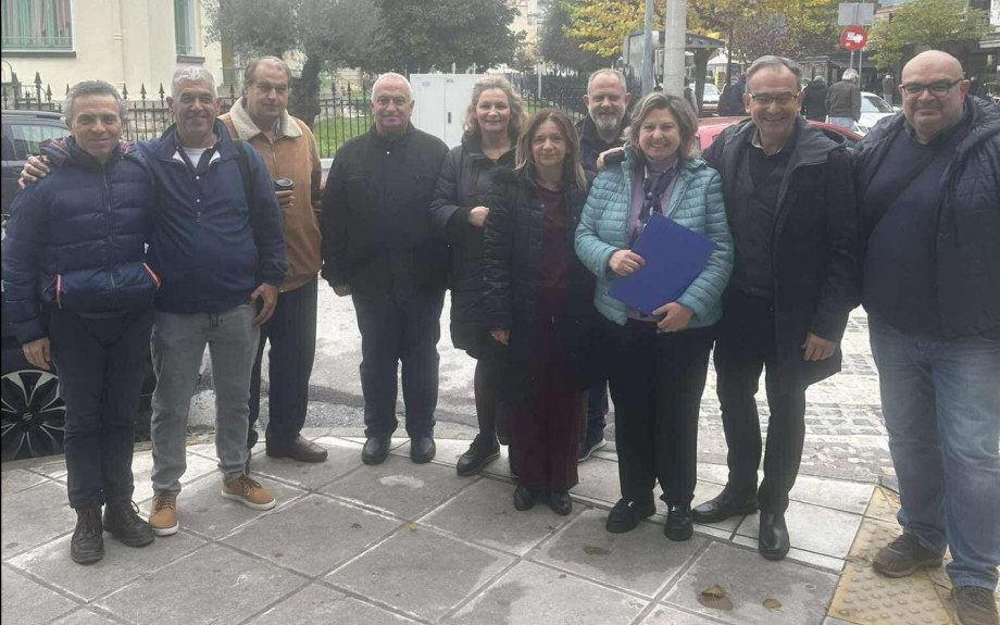 Σέρρες - Η ΔΑΚΕ του Δημοσίου Τομέα έκανε περίπατο στην Εκτελεστική Γραμματεία της ΑΔΕΔΥ