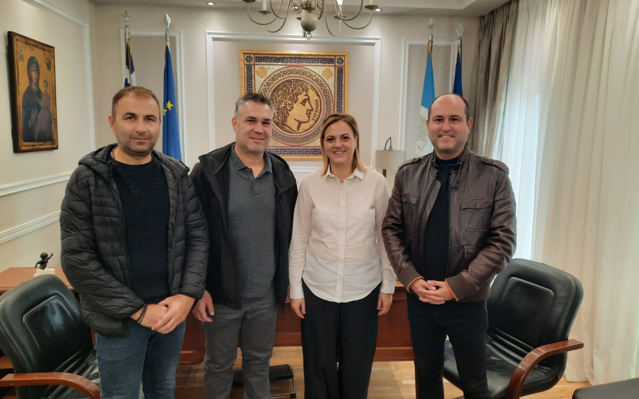 Συνάντηση της Δημάρχου Σερρών με την Ένωση Αστυνομικών Υπαλλήλων Σερρών