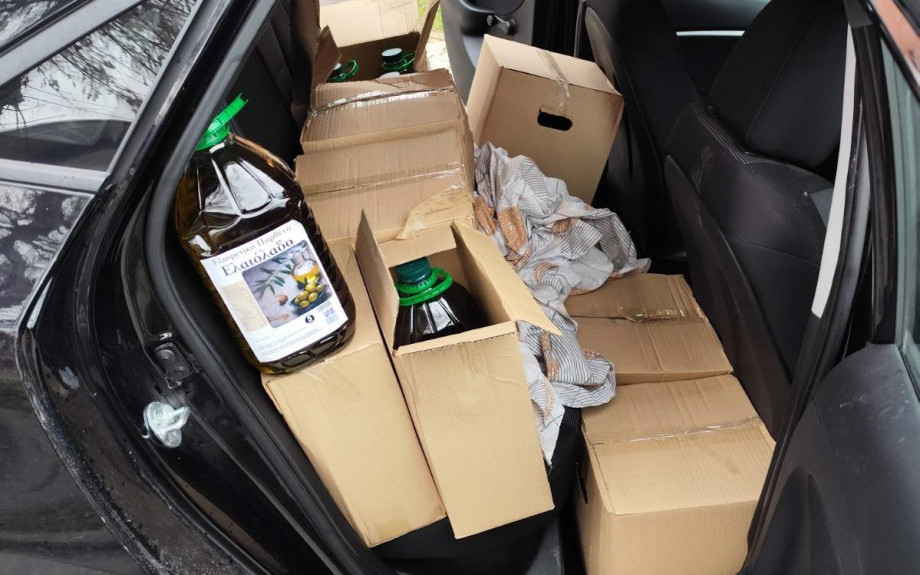 300 λίτρα λάδι άγνωστης προέλευσης πήγαν να πουλήσουν ως Εξαιρετικό Παρθένο